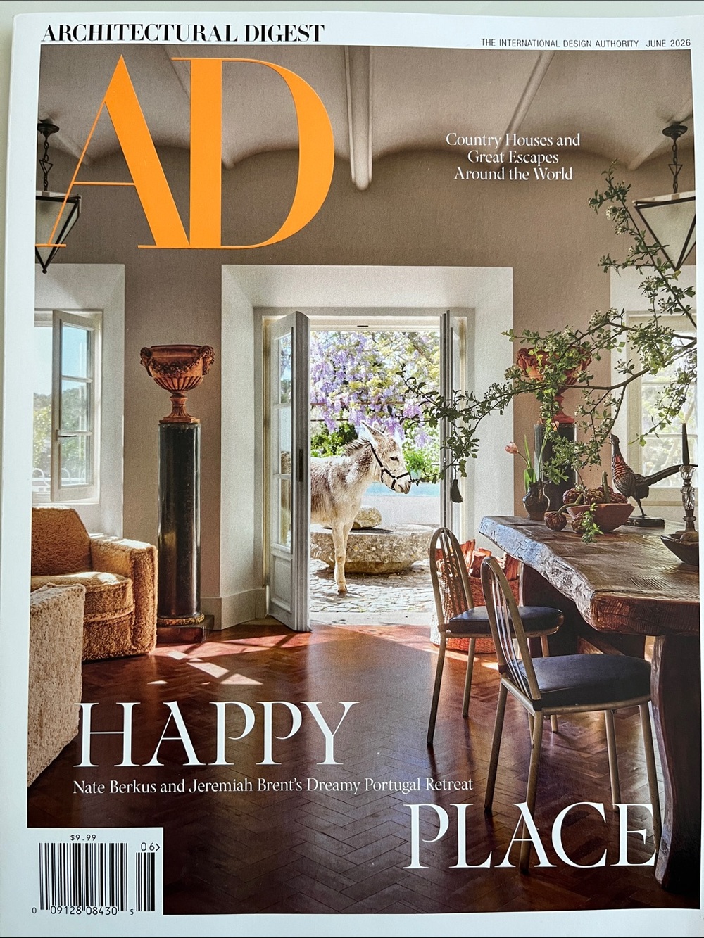 Architectural Digest Magazine June 2026.